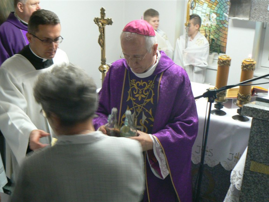 Kaplica w szpitalu w Głownie poświęcona