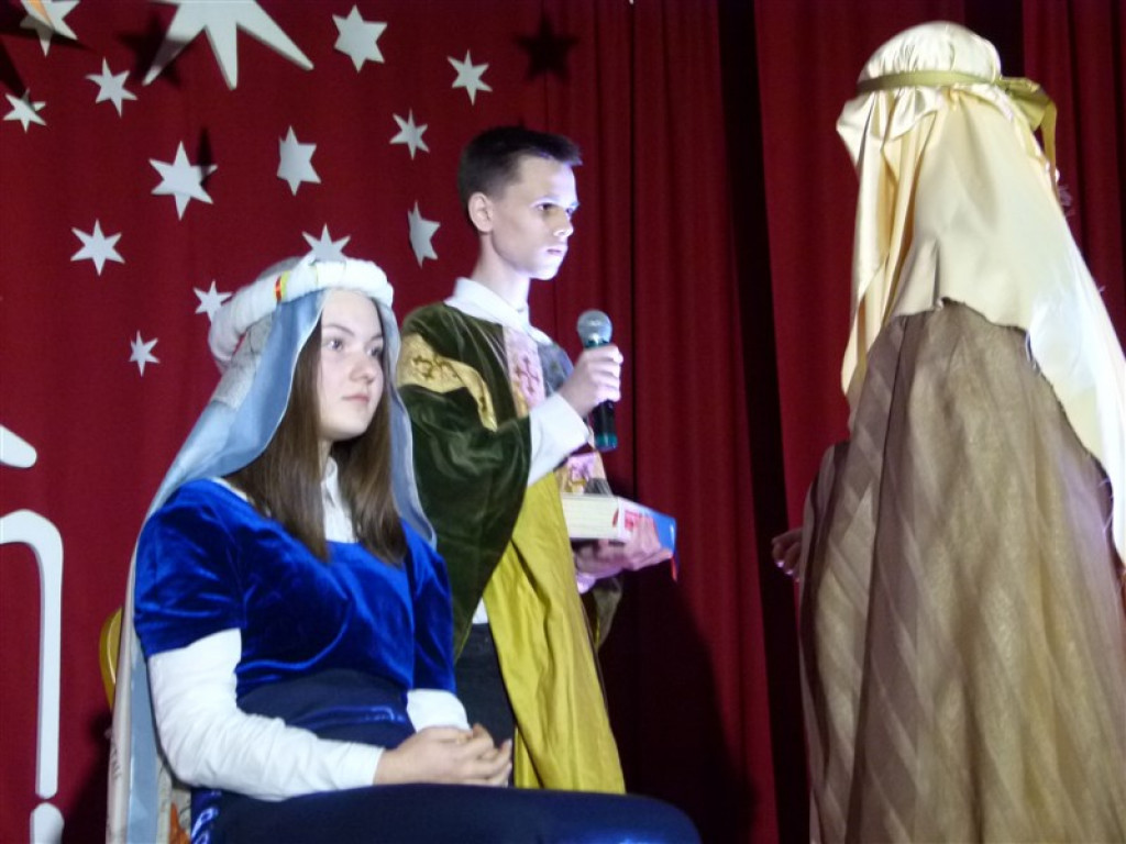 Szkolne jasełka w GOK Domaniewice