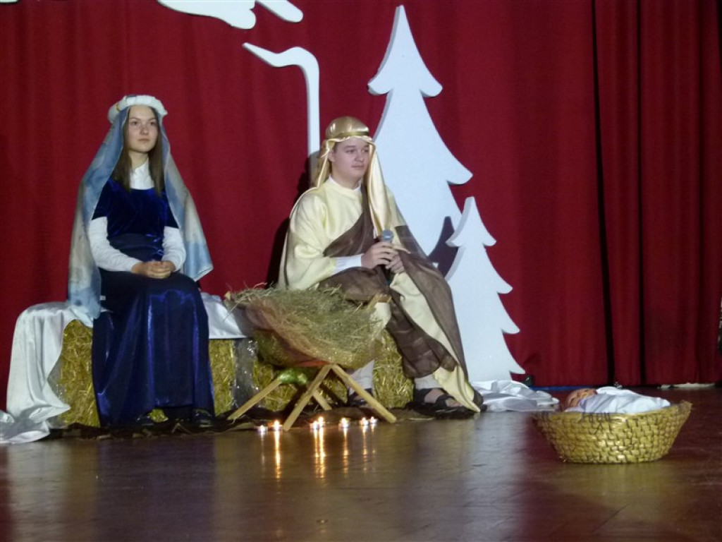 Szkolne jasełka w GOK Domaniewice