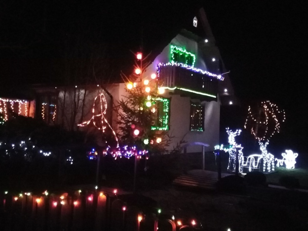 Świąteczna iluminacja w Lipnicach