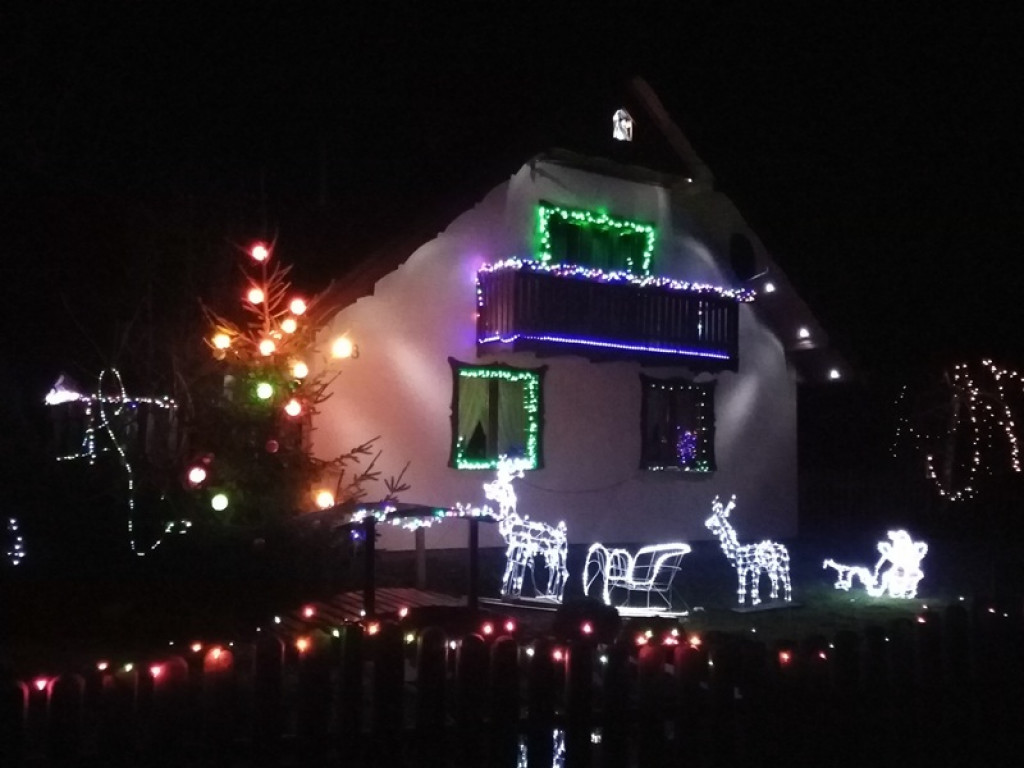 Świąteczna iluminacja w Lipnicach