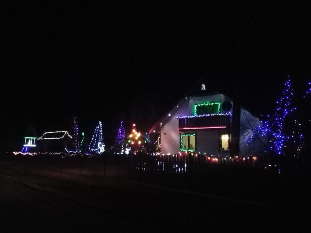 Świąteczna iluminacja w Lipnicach