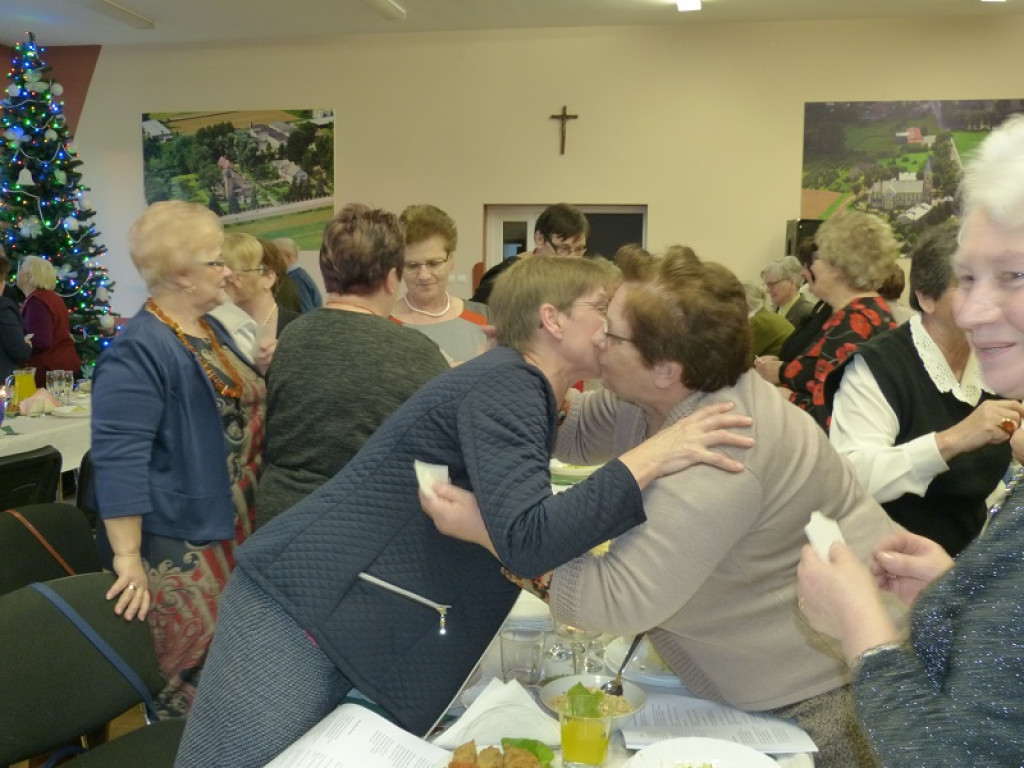Wigilijne spotkanie Klubu Seniora w Kocierzewie