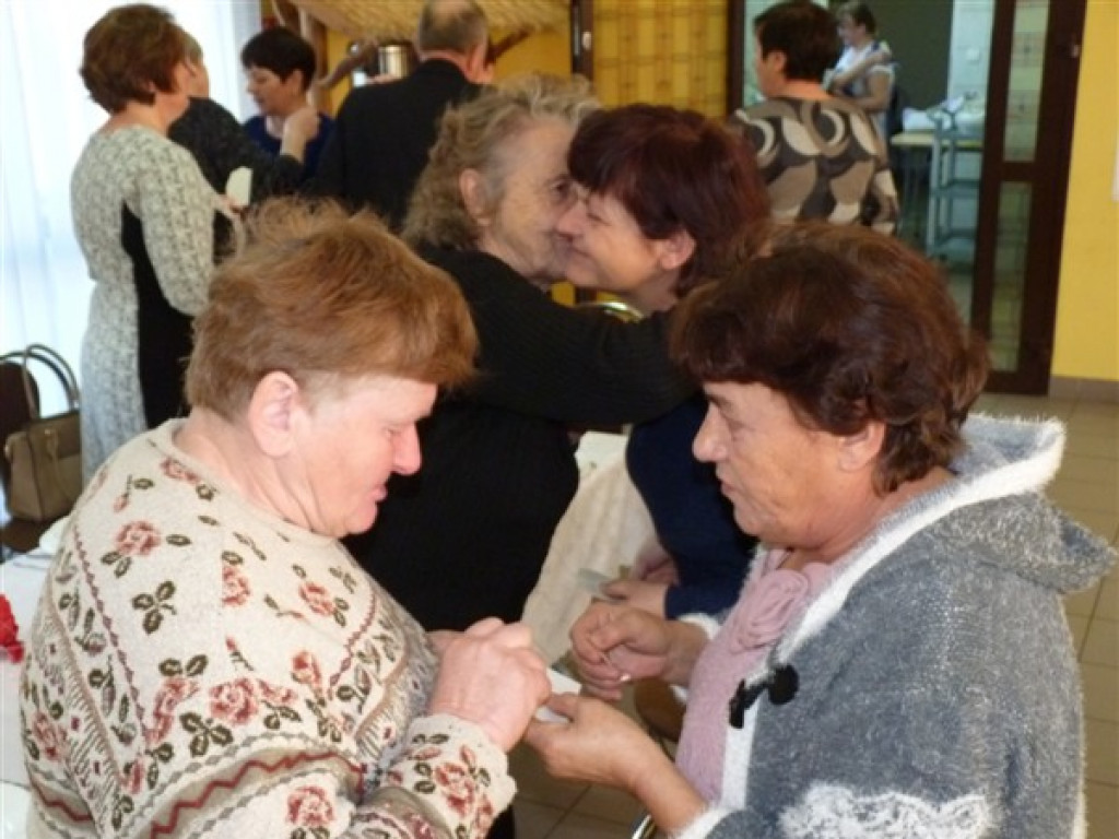 Spotkanie wigilijne w Ciołku