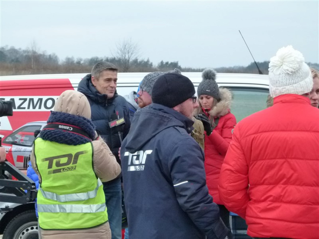 WOŚP z Hołowczycem na Torze Łódź w Kiełminie