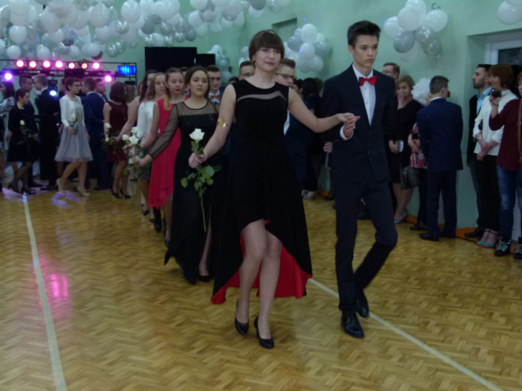 Bal gimnazjalny w ZSL-G Głowno