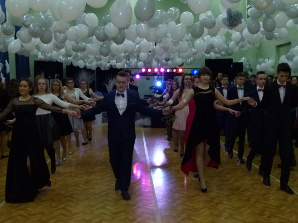 Bal gimnazjalny w ZSL-G Głowno