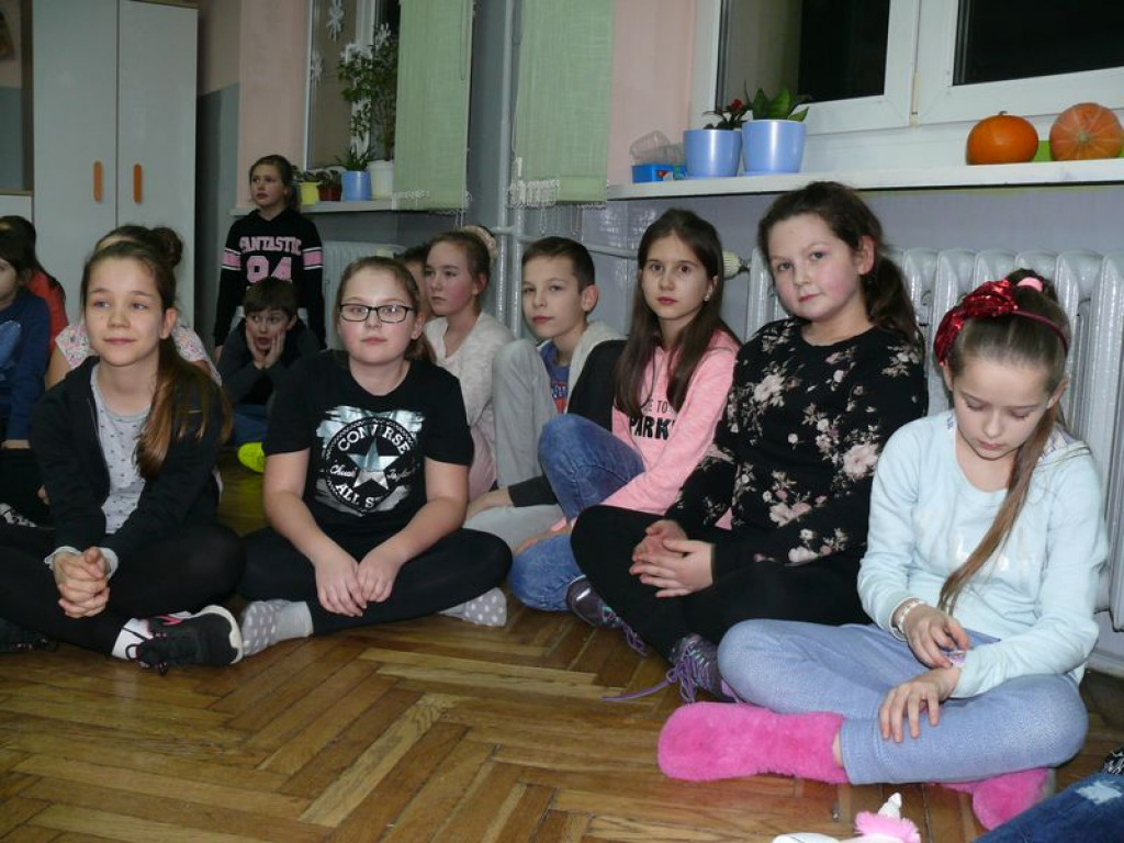 Uczniowie Dwójki nocują w szkole