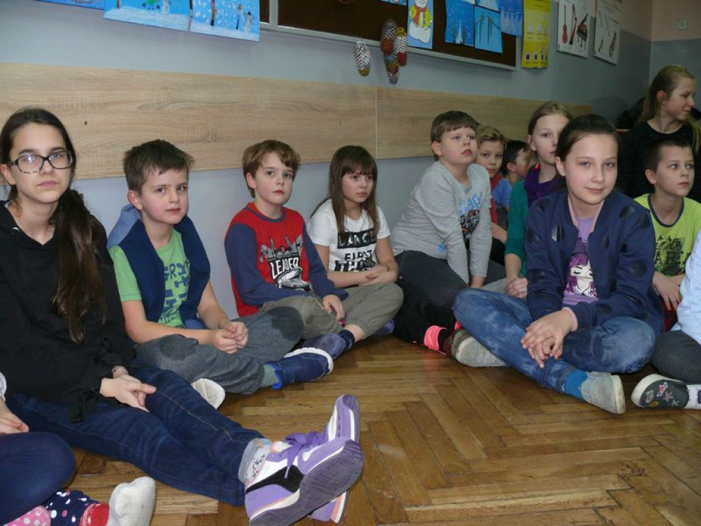 Uczniowie Dwójki nocują w szkole