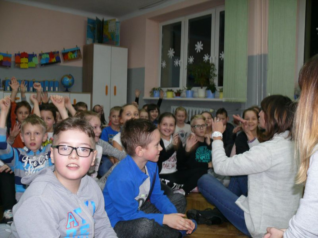 Uczniowie Dwójki nocują w szkole