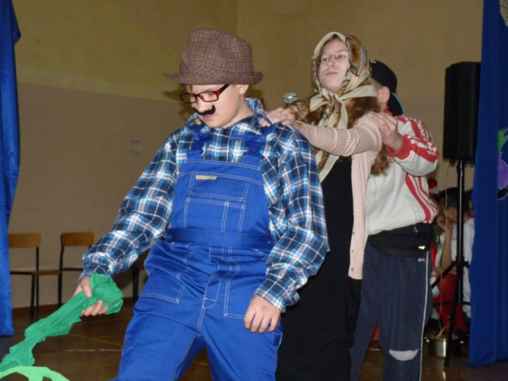 Dzień Seniora w szkole w Dąbkowicach