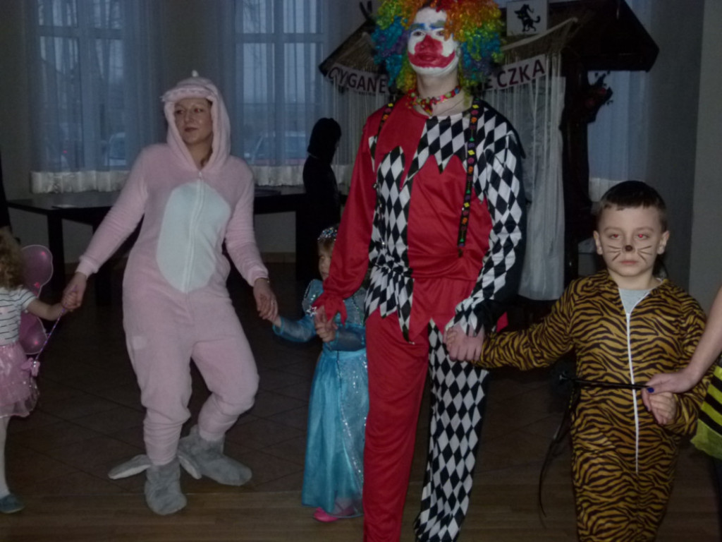 Zabawa karnawałowa dla dzieci w Nowostawach Dolnych