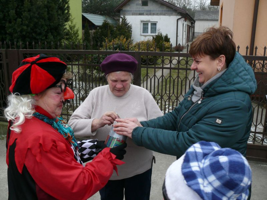 Korowód ostatkowy przeszedł przez Polesie
