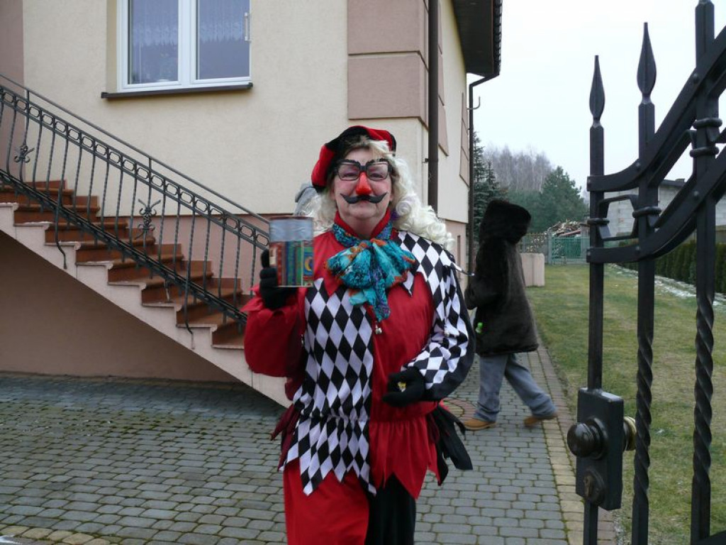 Korowód ostatkowy przeszedł przez Polesie