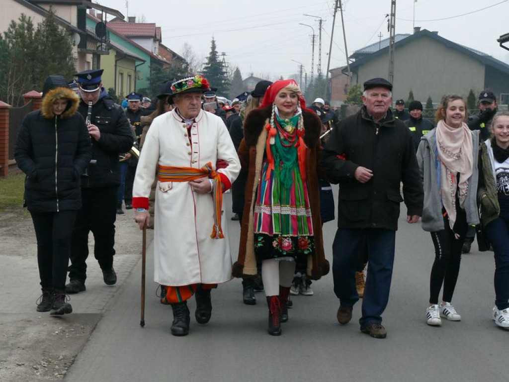 Korowód ostatkowy przeszedł przez Polesie