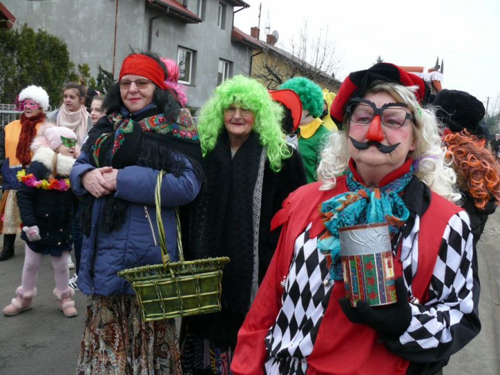 Korowód ostatkowy przeszedł przez Polesie