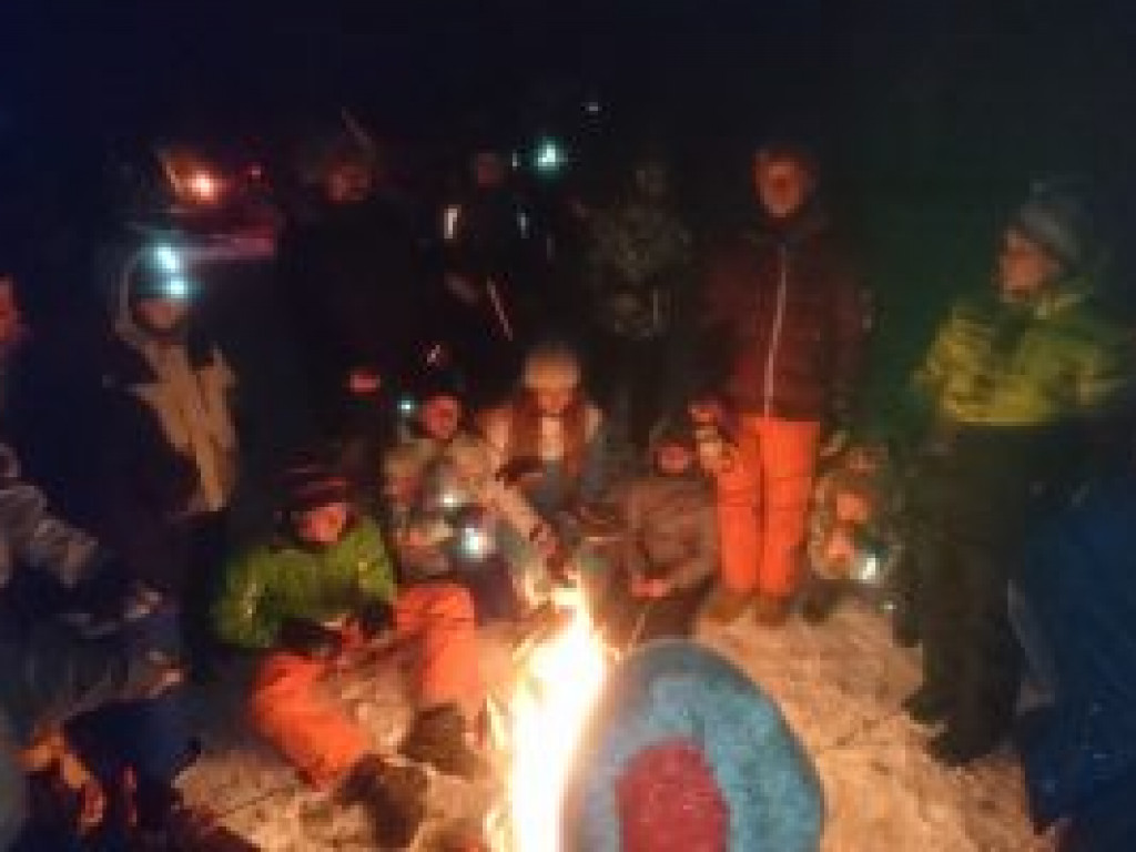 Praca na macie, a rozrywka na śniegu