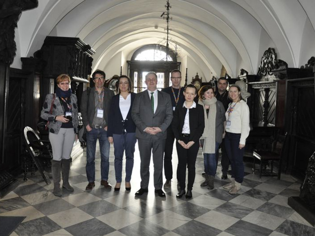 Dziennikarze z czterech krajów próbowali łowickiej żywności