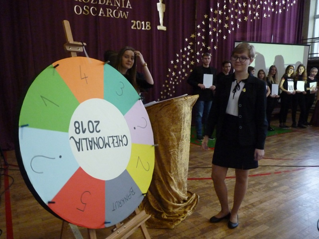 Chełmońskie Oskary z okazji święta szkoły
