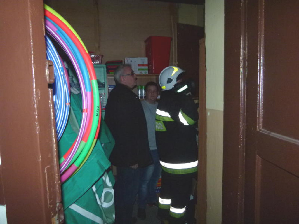 Spektakl przeniesiony do OSP Głowno po alarmie pożarowym w MOK