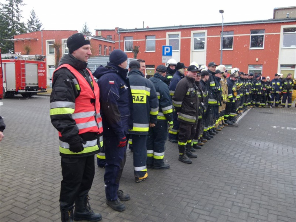 Strażackie ćwiczenia w okolicach Głowna