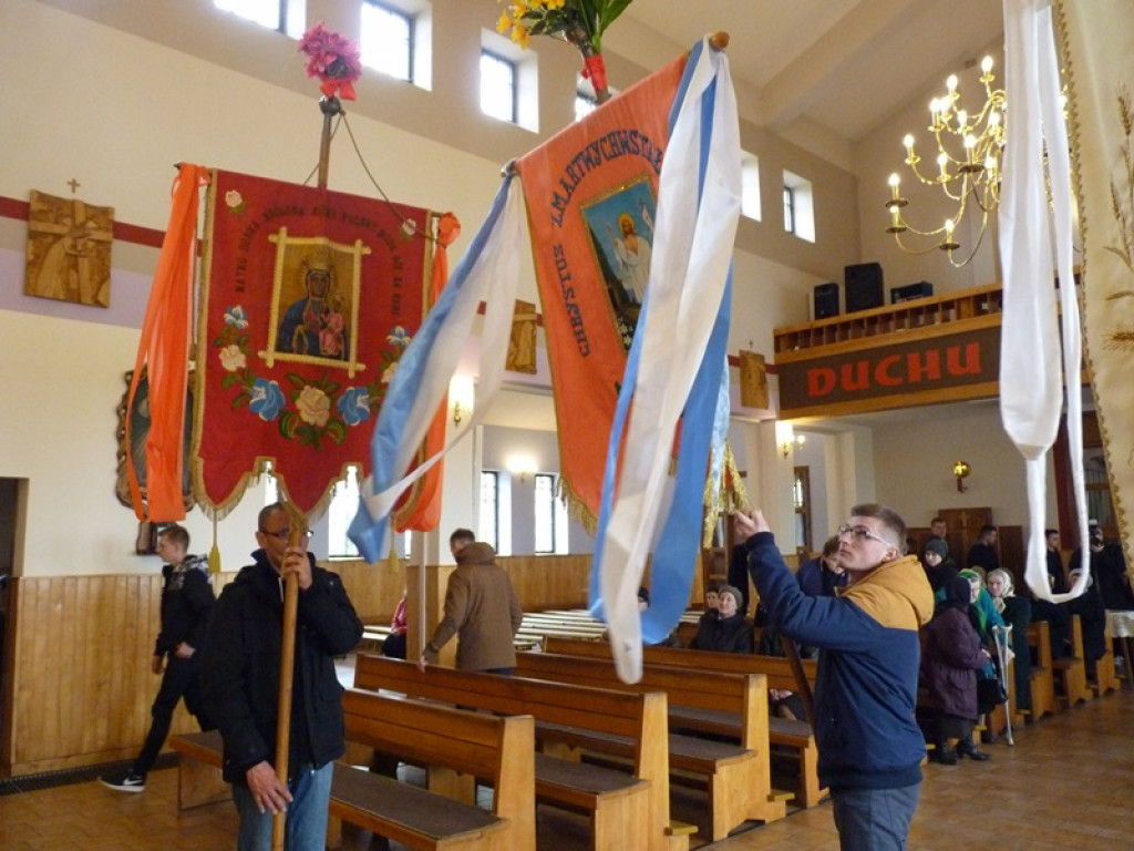 Msza święta chorągwiarzy w Boczkach