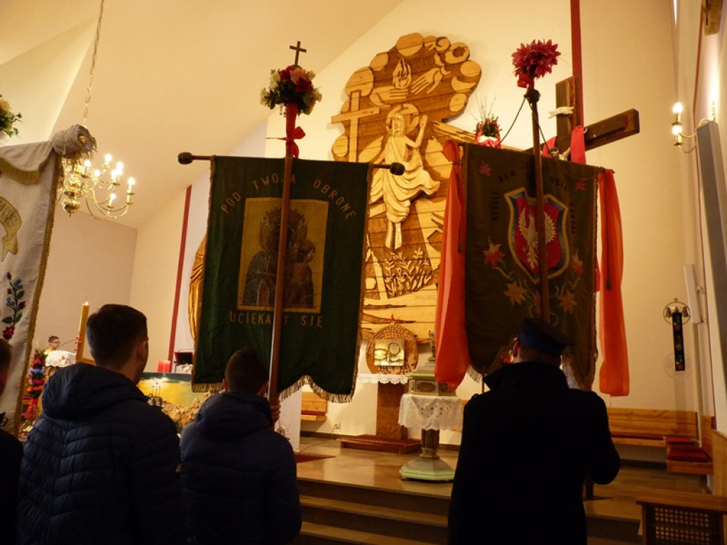 Msza święta chorągwiarzy w Boczkach