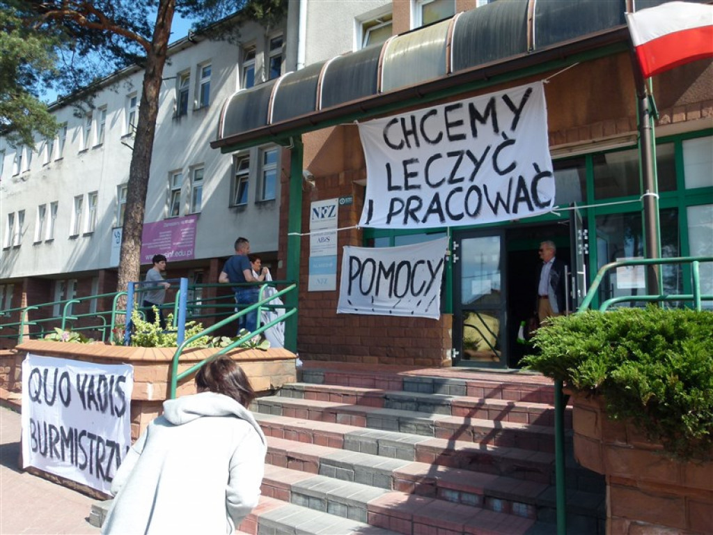 Pracownicy zawiązali Komitet Obrony Szpitala