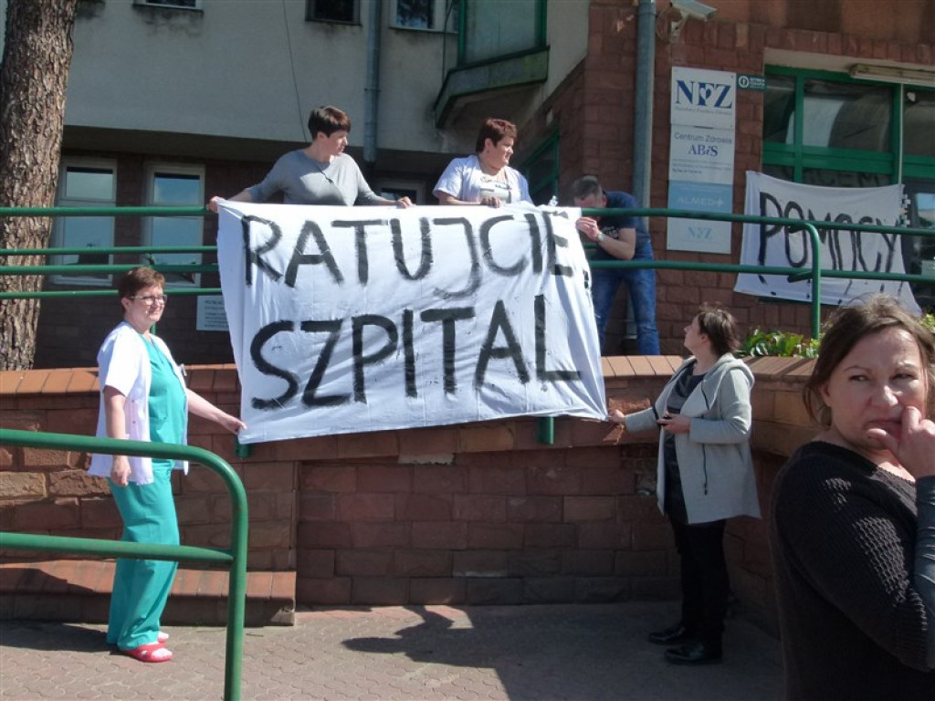 Pracownicy zawiązali Komitet Obrony Szpitala