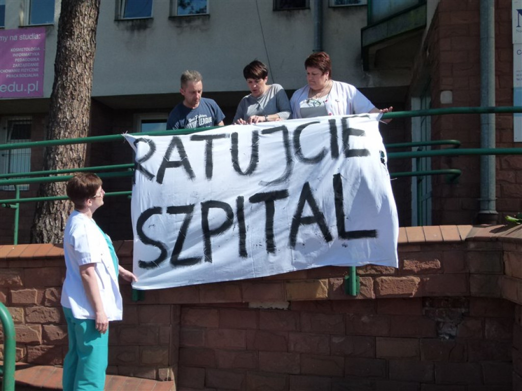 Pracownicy zawiązali Komitet Obrony Szpitala