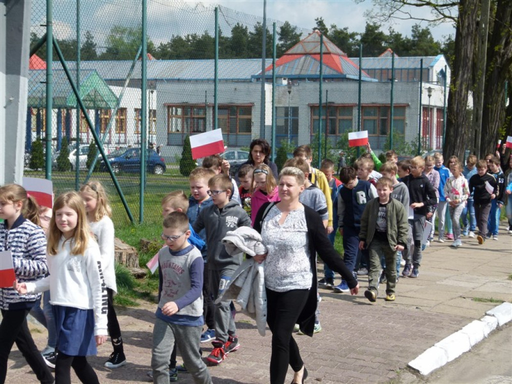 Maszerowali z okazji majowych świąt