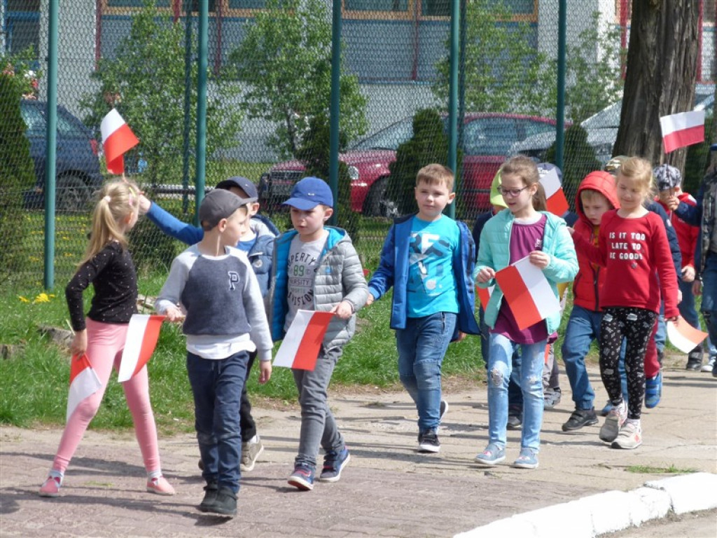 Maszerowali z okazji majowych świąt
