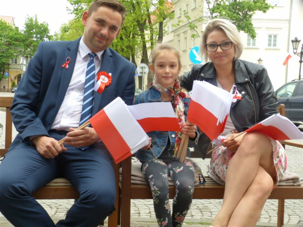 Święto Flagi na ulicach Łowicza