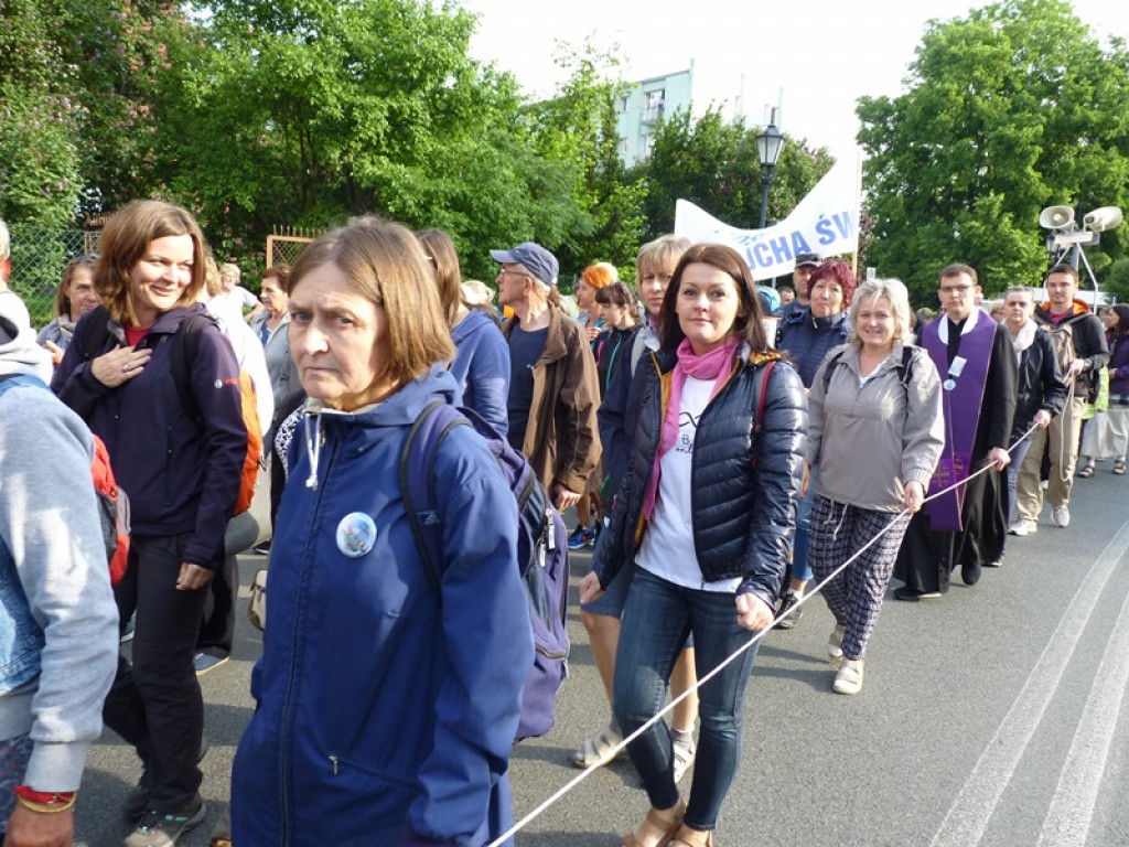 Łowicka Jaskółka w drodze na Jasną Górę