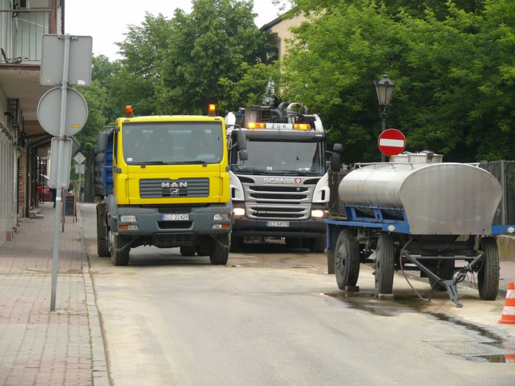 Ul. Browarna zamknięta dla ruchu