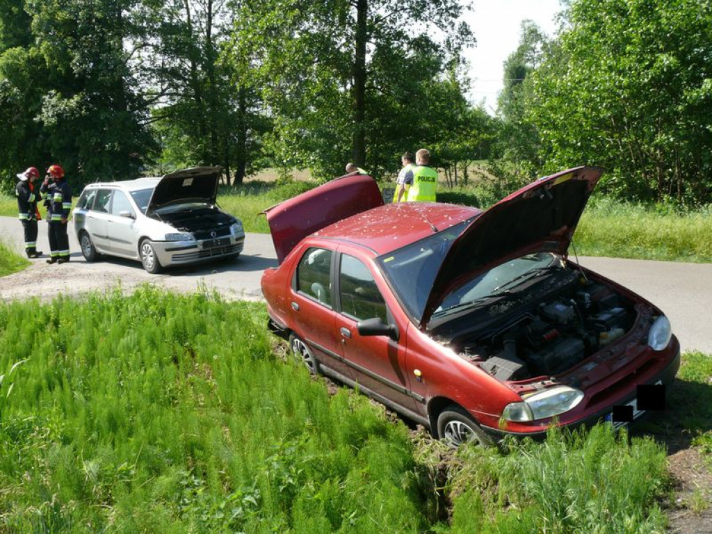 Kolizja w Zielkowicach, w autach były dzieci