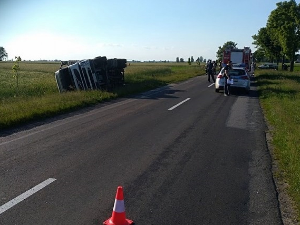 Dwie osoby ranne w wypadku w Wyborowie