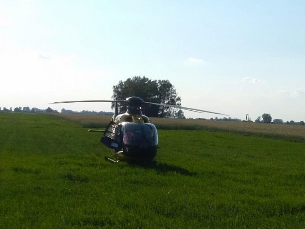 Dwie osoby ranne w wypadku w Wyborowie