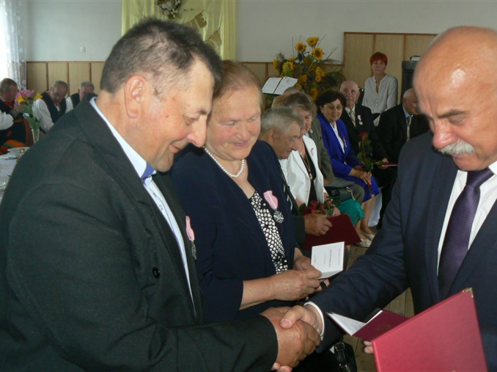 Złote Gody par małżeńskich w gminie Głowno