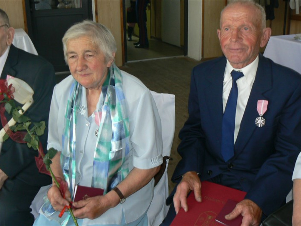 Złote Gody par małżeńskich w gminie Głowno