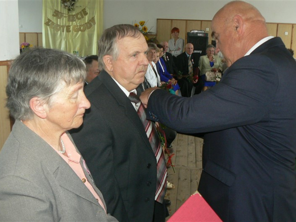 Złote Gody par małżeńskich w gminie Głowno