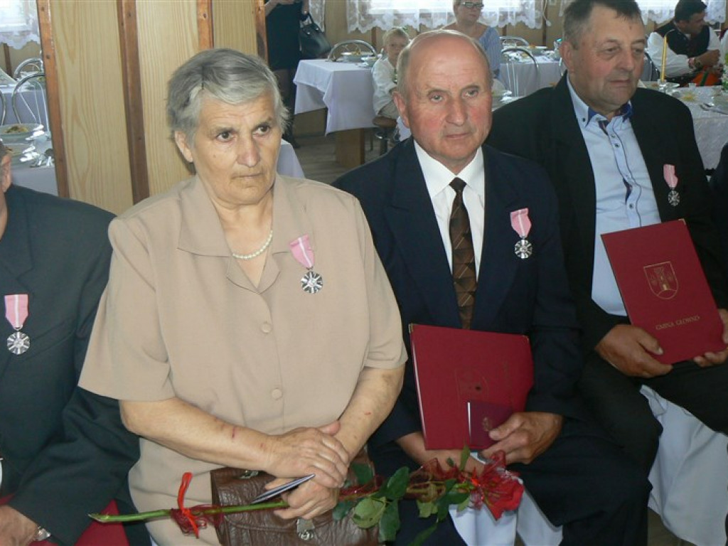 Złote Gody par małżeńskich w gminie Głowno
