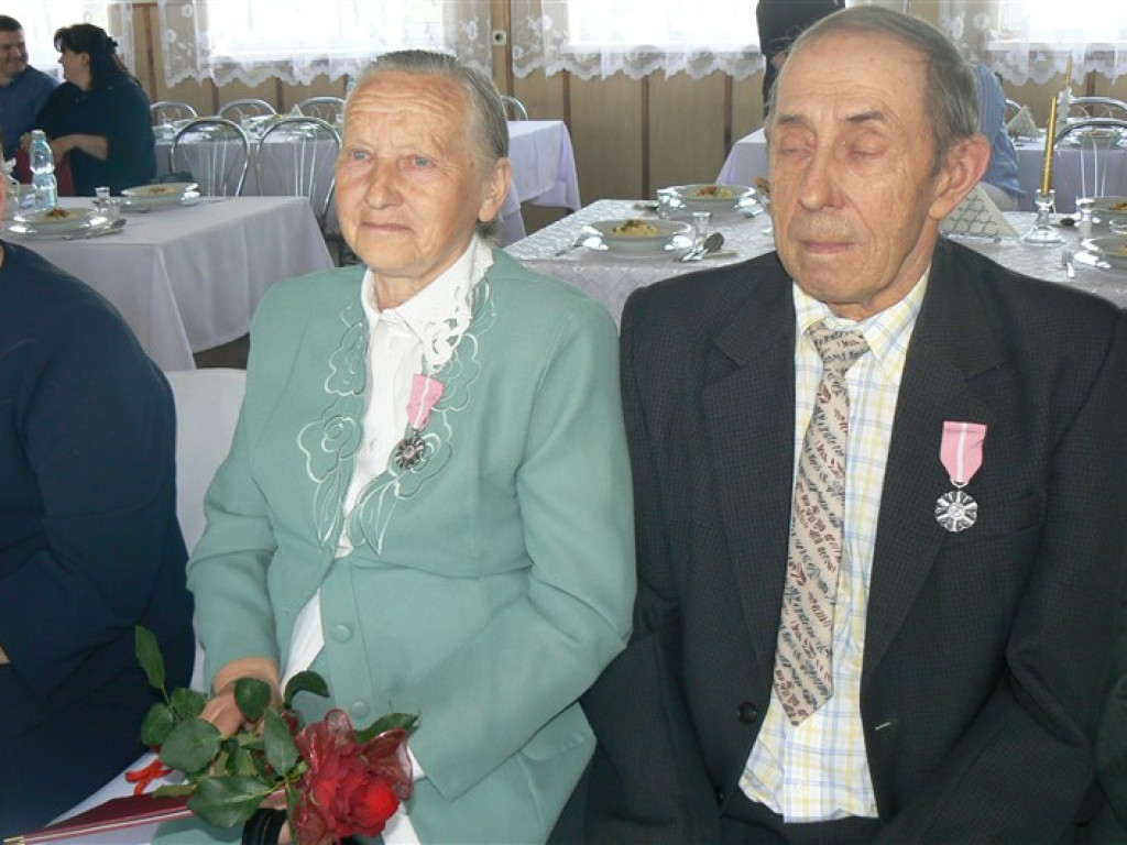 Złote Gody par małżeńskich w gminie Głowno