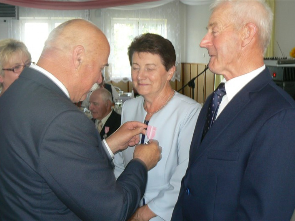 Złote Gody par małżeńskich w gminie Głowno