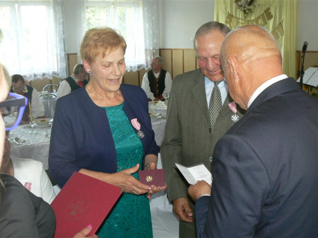 Złote Gody par małżeńskich w gminie Głowno