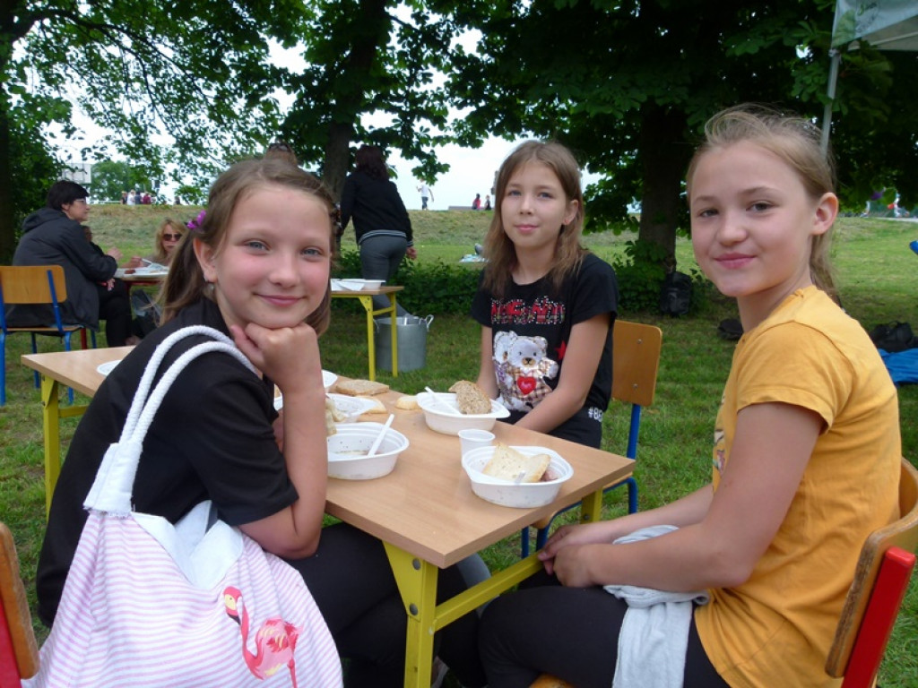 Piknik rodzinny w SP1 w Głownie