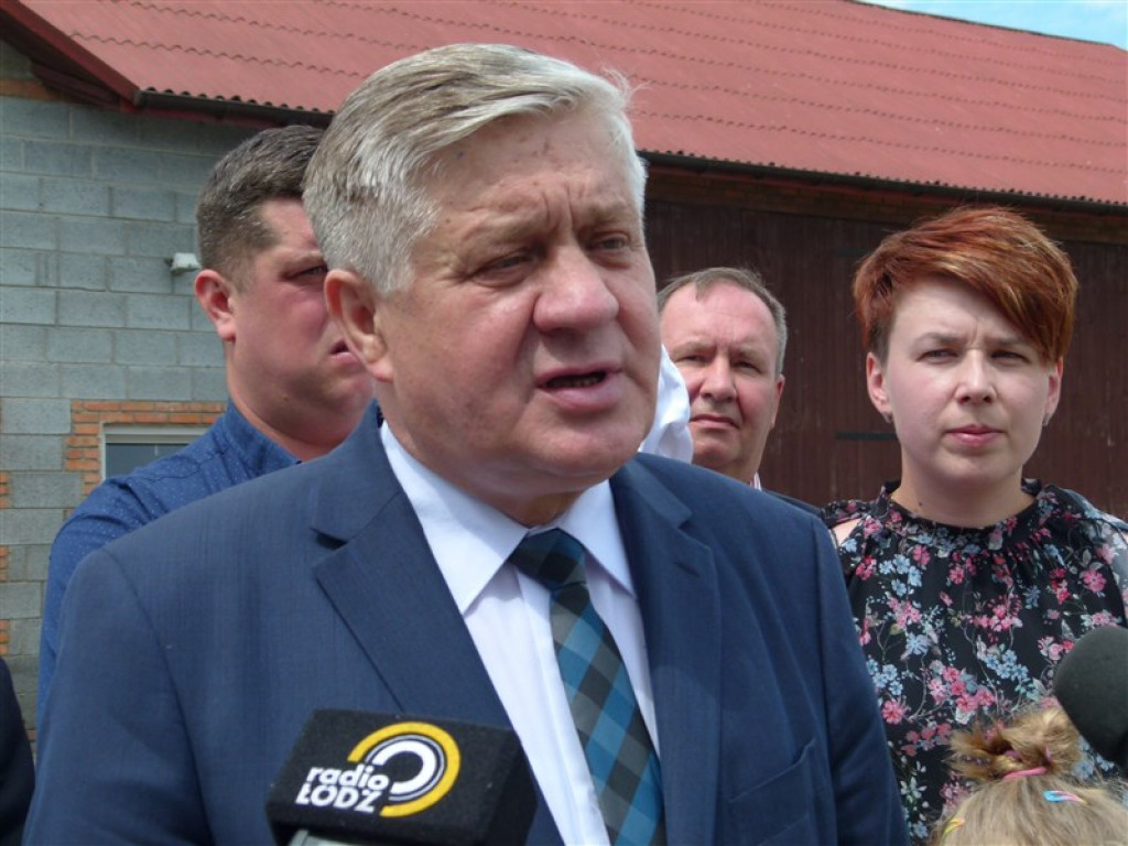 Minister rolnictwa spotkał się z rolnikami w Popowie Głowieńskim