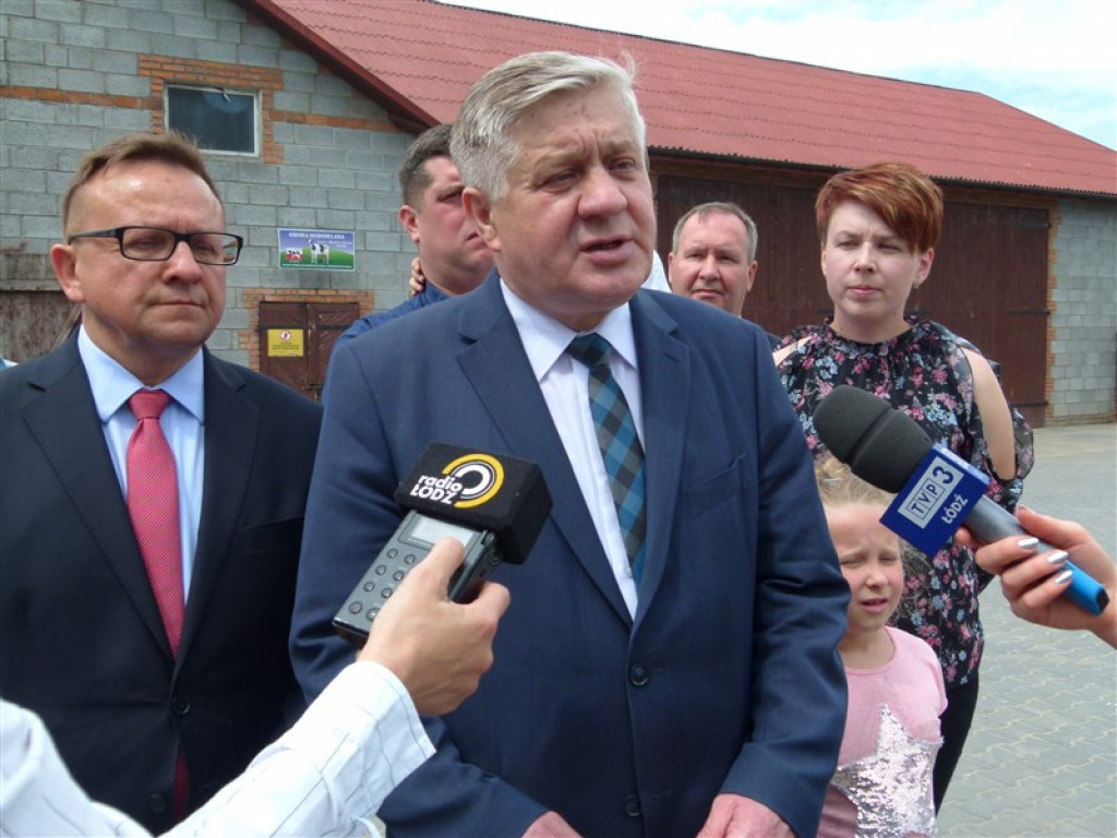 Minister rolnictwa spotkał się z rolnikami w Popowie Głowieńskim