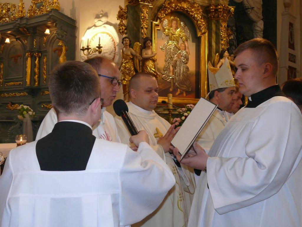 Biskup Osial wyświęcił diakona