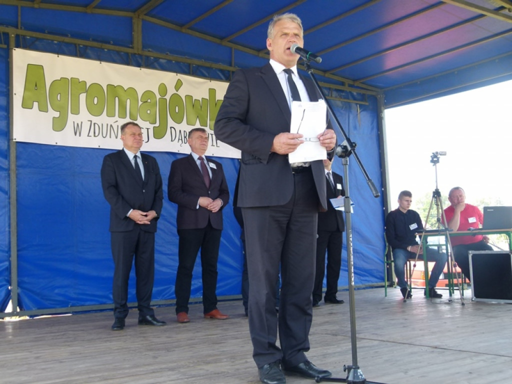 Widowiskowe prezentacje na Agromajówce w Zduńskiej Dąbrowie